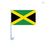 Drapeau Jamaïque pour voiture, accessoire de décoration automobile