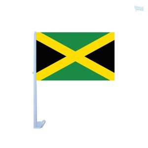 Drapeau Jamaïque pour voiture, accessoire de décoration automobile