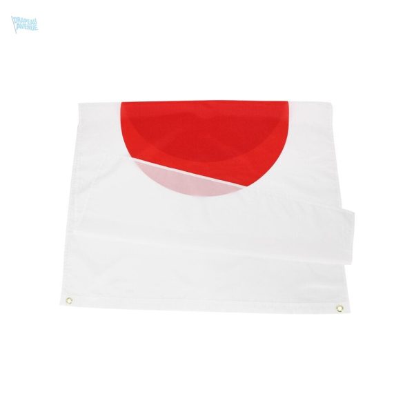 Drapeau japonais, tissu résistant pour extérieur et intérieur