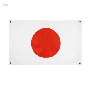 Drapeau Japon avec 4 œillets pour fixation facile