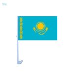 Drapeau Kazakhstan pour voiture, accessoire de support national