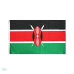 Drapeau extérieur Kenya pour décoration et événements