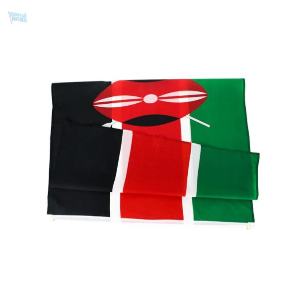 Drapeau du Kenya, grande taille pour une visibilité maximale