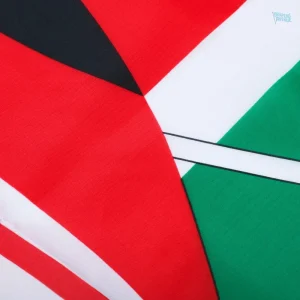 Drapeau Kenya avec des couleurs vives et un design emblématique