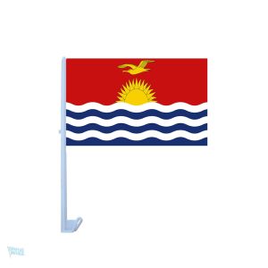 Drapeau Kiribati pour voiture, design coloré et distinctif