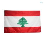 Drapeau Liban extérieur pour affichage en plein air