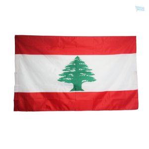 Drapeau Liban extérieur pour affichage en plein air