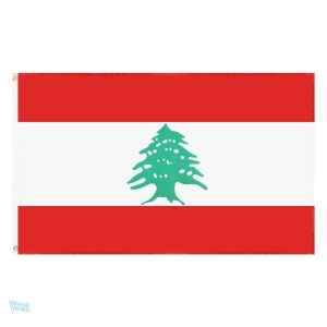 Drapeau Liban en polyester durable