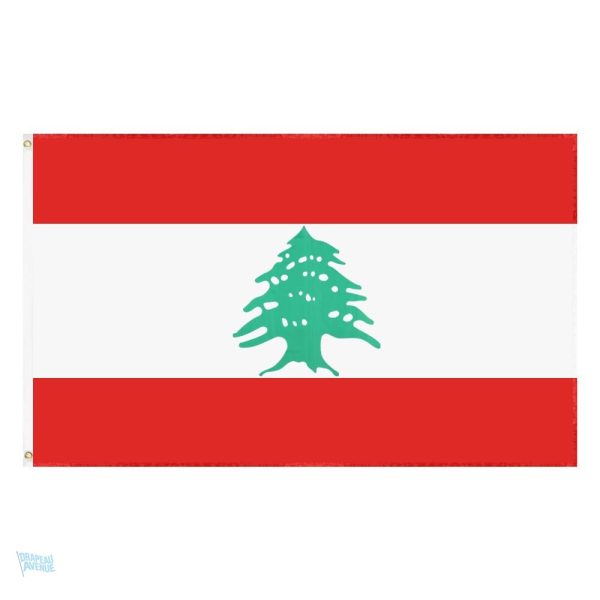 Drapeau Liban en polyester durable