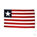 Drapeau Liberia extérieur 60 x 90 cm en tissu résistant