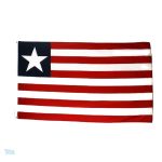 Drapeau Liberia extérieur 90 x 150 cm en textile résistant