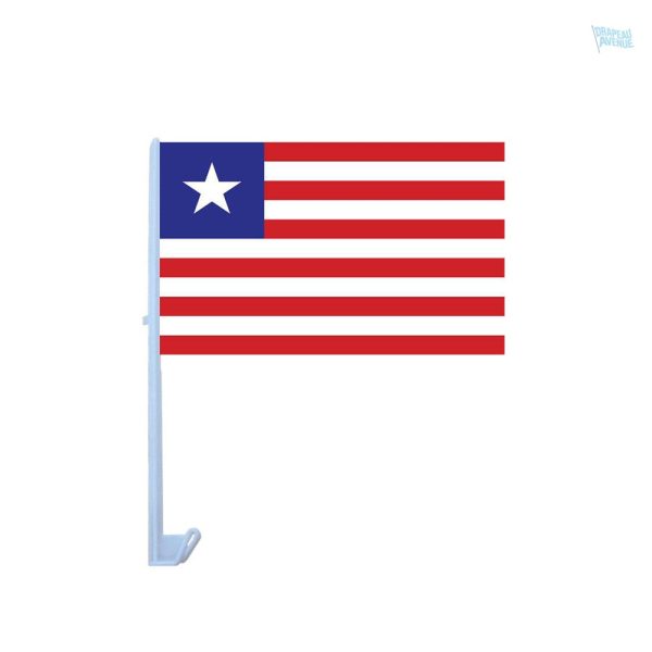 Drapeau Liberia pour voiture, symbole national
