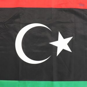 Drapeau Libyen 90 x 150 cm, idéal pour événements sportifs