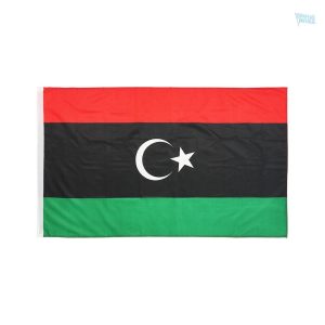Drapeau Libye extérieur en tissu résistant pour usage extérieur
