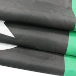 Drapeau Libyen résistant aux intempéries pour usage prolongé