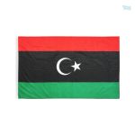 Drapeau Libye fourreau en tissu résistant