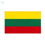 Drapeau Lituanie 120 x 180 cm en tissu durable