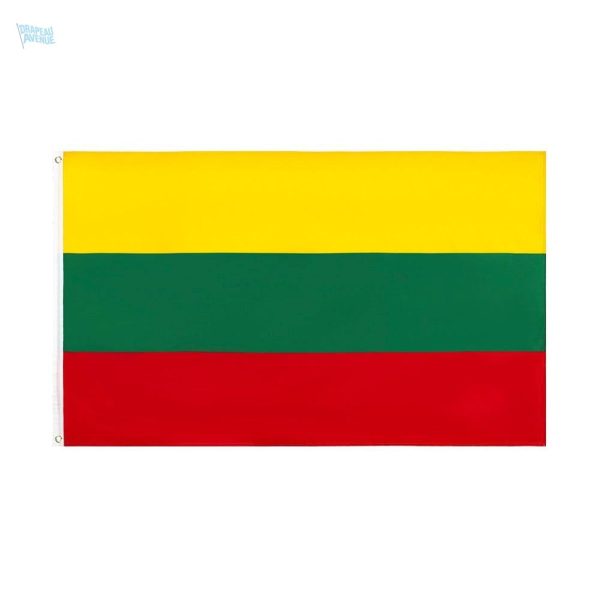 Drapeau Lituanie 120 x 180 cm en tissu durable