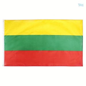 Drapeau Lituanie extérieur en tissu résistant