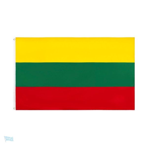 Drapeau géant de la Lituanie en tissu résistant