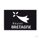 Drapeau logo de la Bretagne