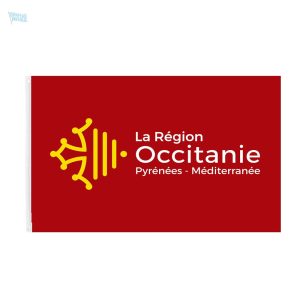 Drapeau logo de la région Occitanie