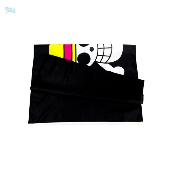 Drapeau aux couleurs vives inspiré de Luffy