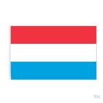 Drapeau Luxembourg 60 x 90 cm en tissu résistant