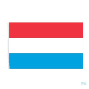 Drapeau Luxembourg 60 x 90 cm en tissu résistant