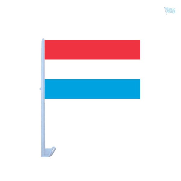 Drapeau Luxembourg pour voiture, accessoire automobile