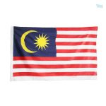 Drapeau Malaisie extérieur pour décoration et événements