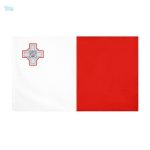 Drapeau Malte fourreau, symbole national de Malte