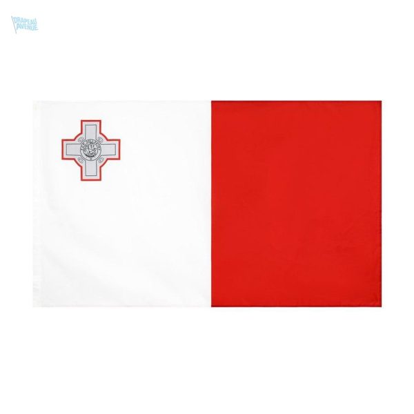 Drapeau Malte fourreau, symbole national de Malte