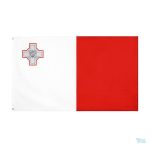 Drapeau géant de Malte, accessoire décoratif