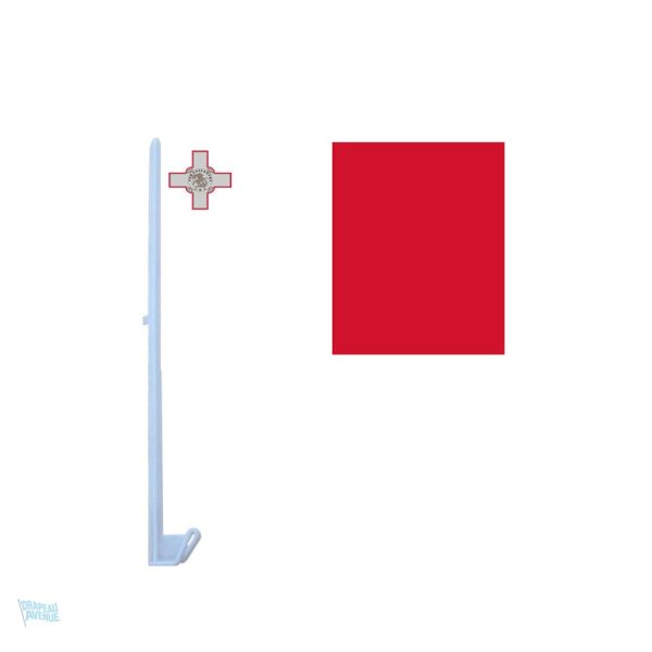 Drapeau Malte pour voiture, parfait pour afficher votre fierté nationale