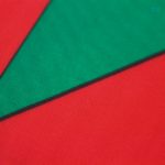 Drapeau Maroc en format 90 x 150 cm, couleur rouge et vert