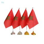Drapeau du Maroc pour table, idéal pour décoration ou événements
