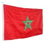 Drapeau marocain pour décoration extérieure