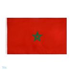 Drapeau Maroc fourreau, symbole national, en tissu résistant