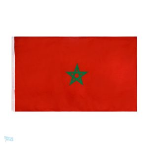 Drapeau Maroc fourreau, symbole national, en tissu résistant