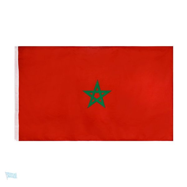 Drapeau Maroc fourreau, symbole national, en tissu résistant
