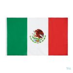 Drapeau Mexique fourreau en tissu résistant pour décoration
