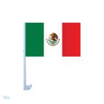 Drapeau du Mexique pour voiture, accessoire décoratif