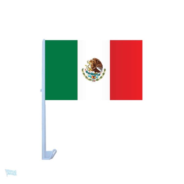 Drapeau du Mexique pour voiture, accessoire décoratif
