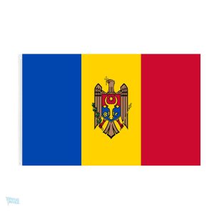 Drapeau géant de la Moldavie
