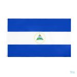Drapeau Nicaragua 60 x 90 cm en polyester