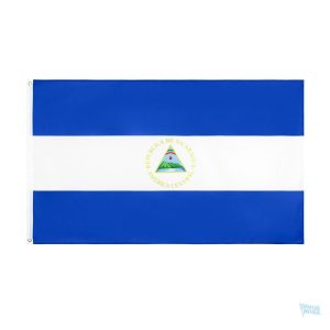 Drapeau Nicaragua 60 x 90 cm en polyester