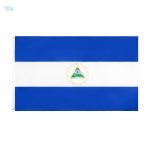 Drapeau Nicaragua 90 x 150 cm en polyester