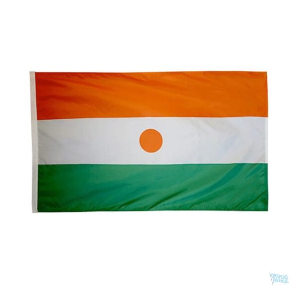 Drapeau Niger fourreau, symbole national en tissu résistant