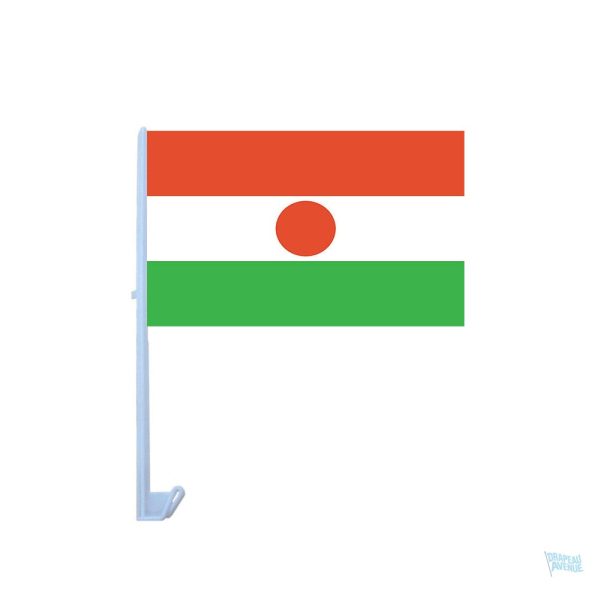 Drapeau du Niger pour voiture, accessoire de décoration
